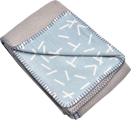 Lodger Dreamer Flannel/Honeycomb Steel Grey 110x140 cm - obrázek 1