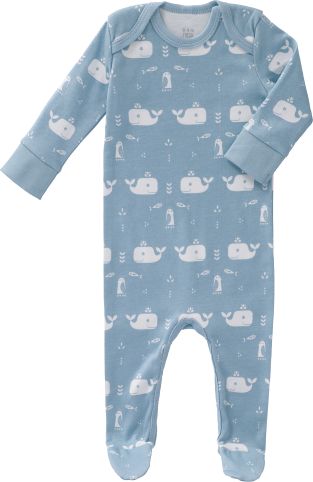 Fresk Overal Whale blue fog, 6-12 m - obrázek 1