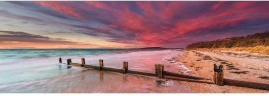 SCHMIDT Panoramatické puzzle Pláž McCrae, Autrálie 1000 dílků - obrázek 1