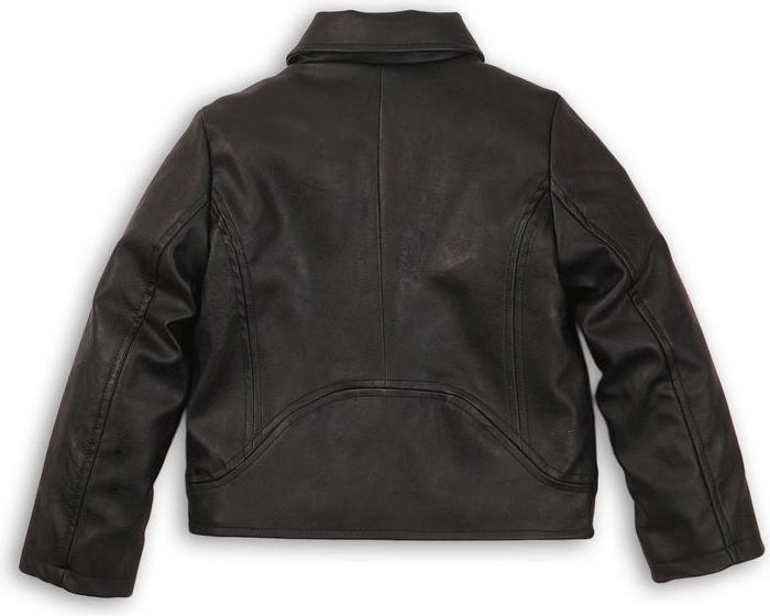 Minoti Bunda dívčí koženková Biker černá 104/110 - obrázek 2