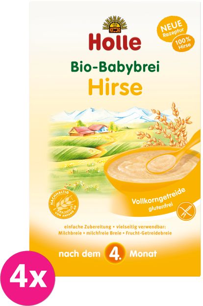 4x HOLLE Organická jahelná kaše - 250 g - obrázek 1