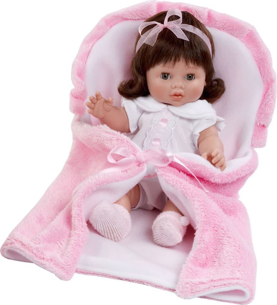 Luxusní dětská panenka-miminko Berbesa Magdalena 35cm - obrázek 1
