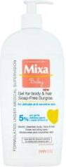 Mixa Baby Extra vyživující mycí gel na tělo a vlásky 400 ml - obrázek 1