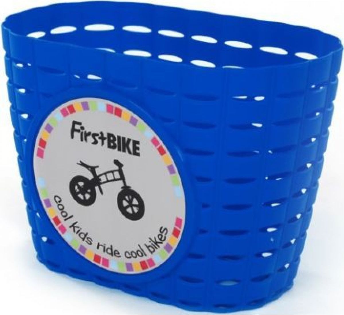 First Bike Košík na řidítka modrý - obrázek 1