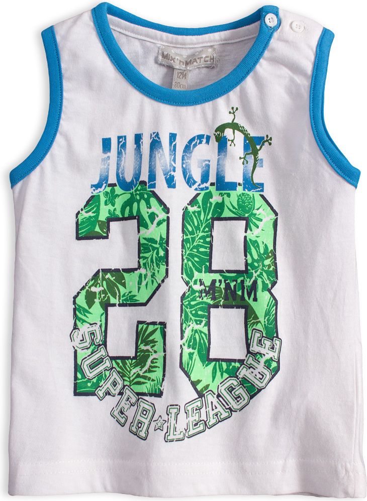 Dětské tričko Mix´nMATCH JUNGLE bílé Velikost: 86 - obrázek 1