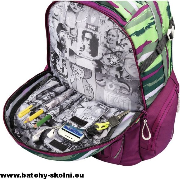 Školní batoh Hama Coocazoo CarryLarry2 Bartik - Doprava Zdarma - obrázek 10