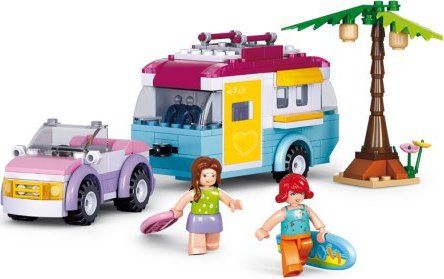 Sluban Girls Dream Holidays M38-B0606 Auto s karavanem - obrázek 1