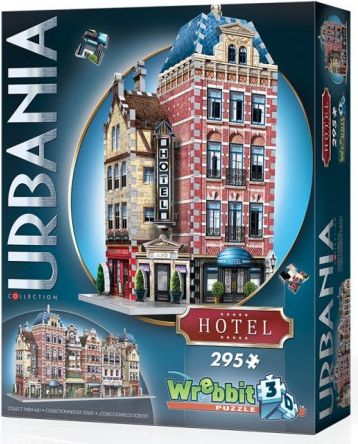 WREBBIT 3D puzzle Urbania: Hotel 295 dílků - obrázek 1