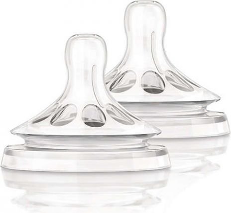 Silikonová savička Natural Avent - 3m+ - obrázek 1