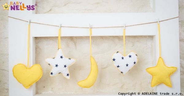 Baby Nellys Sada dekorací Stars be Love č. 9