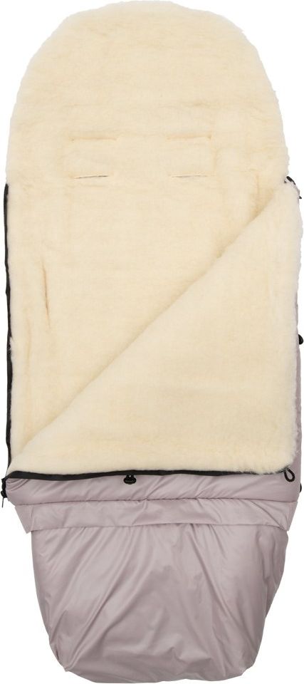 Dětský fusák New Baby 3v1 s ovčím rounem růžový - obrázek 2