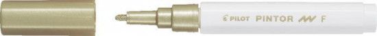 Dekorativní popisovač "Pintor F", zlatá, 1 mm, PILOT - obrázek 1