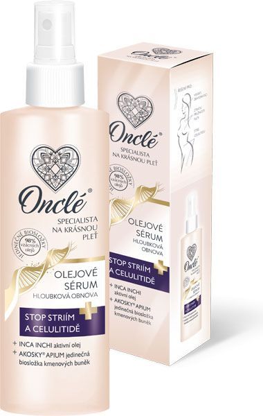 ONCLÉ Dámské Masážní olejové sérum (200 ml) - obrázek 1