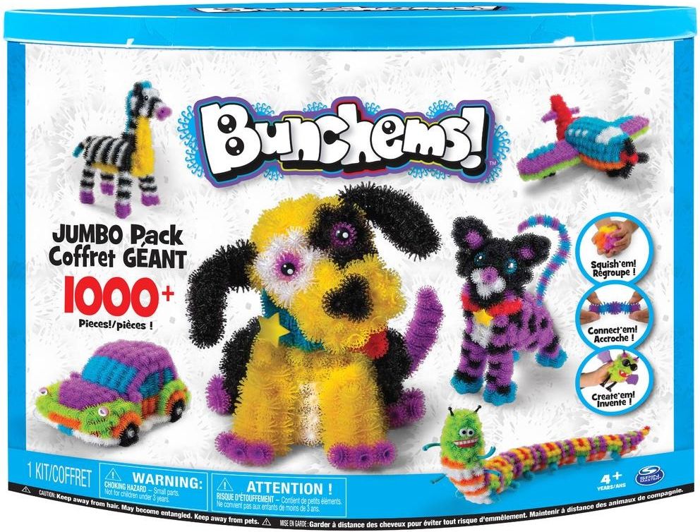 Bunchems jumbo balení s 1000 ks - obrázek 1