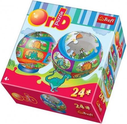 TREFL Puzzleball Dinosauři 24 dílků - obrázek 1