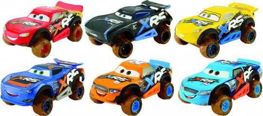 Mattel Cars XRS odpružený závoďák Cal Weathers - obrázek 1
