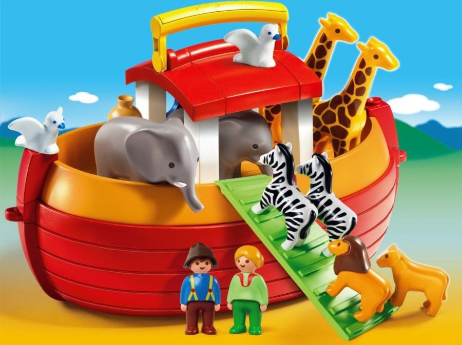 PLAYMOBIL Přenosná Noemova Archa (1.2.3) 6765 - obrázek 1