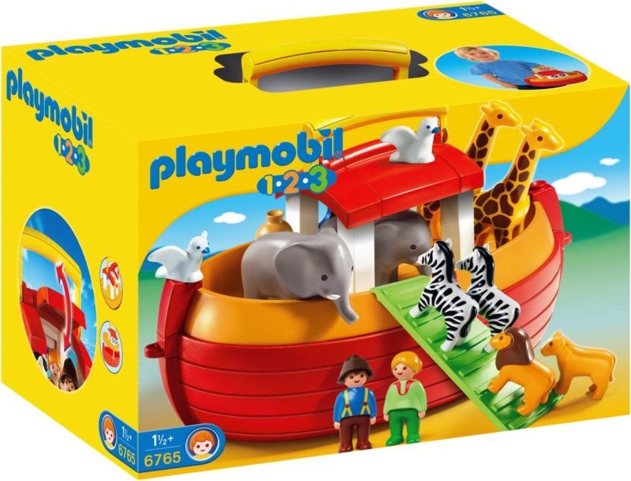PLAYMOBIL Přenosná Noemova Archa (1.2.3) 6765 - obrázek 2