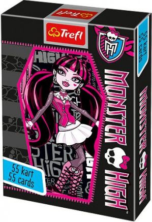 TREFL Klasické karty - Monster High 55 listů - obrázek 1