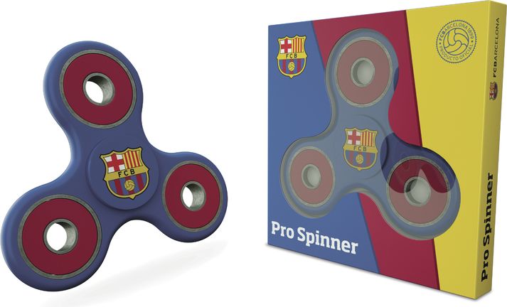 Fidget spinner FC Barcelona barva spinneru: modrá - obrázek 1