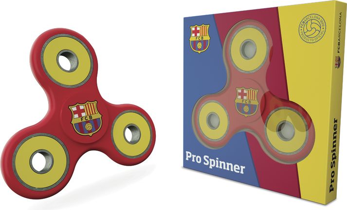 Fidget spinner FC Barcelona barva spinneru: modrá - obrázek 2