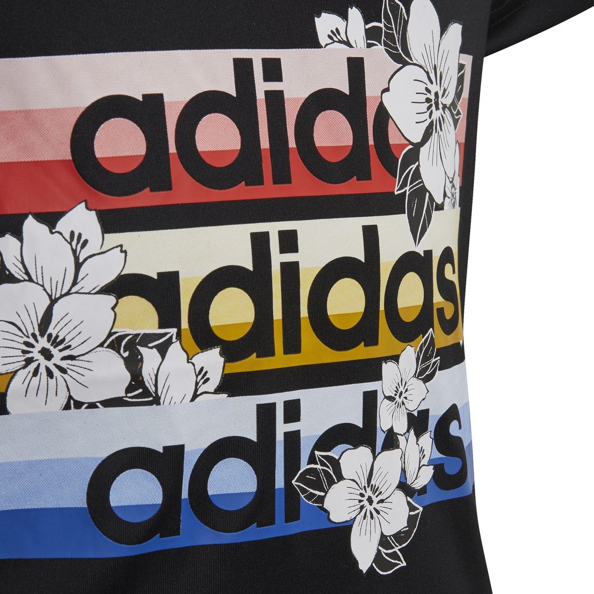 adidas Y Girls Cardio T-Shirt X Farm černá 170 - obrázek 3
