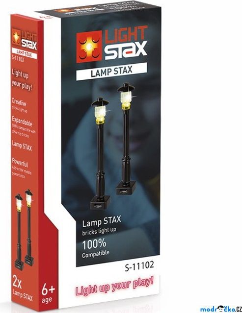 Light Stax - Lampy pouliční svítící, 2ks - obrázek 1