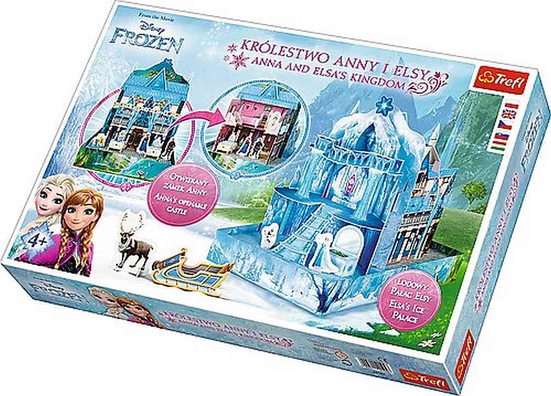 TREFL 3D puzzle Ledové království Anny a Elsy - obrázek 1