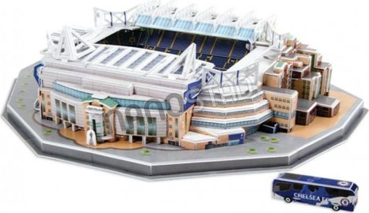 NANOSTAD 3D puzzle Stadion Stamford Bridge - FC Chelsea - obrázek 1