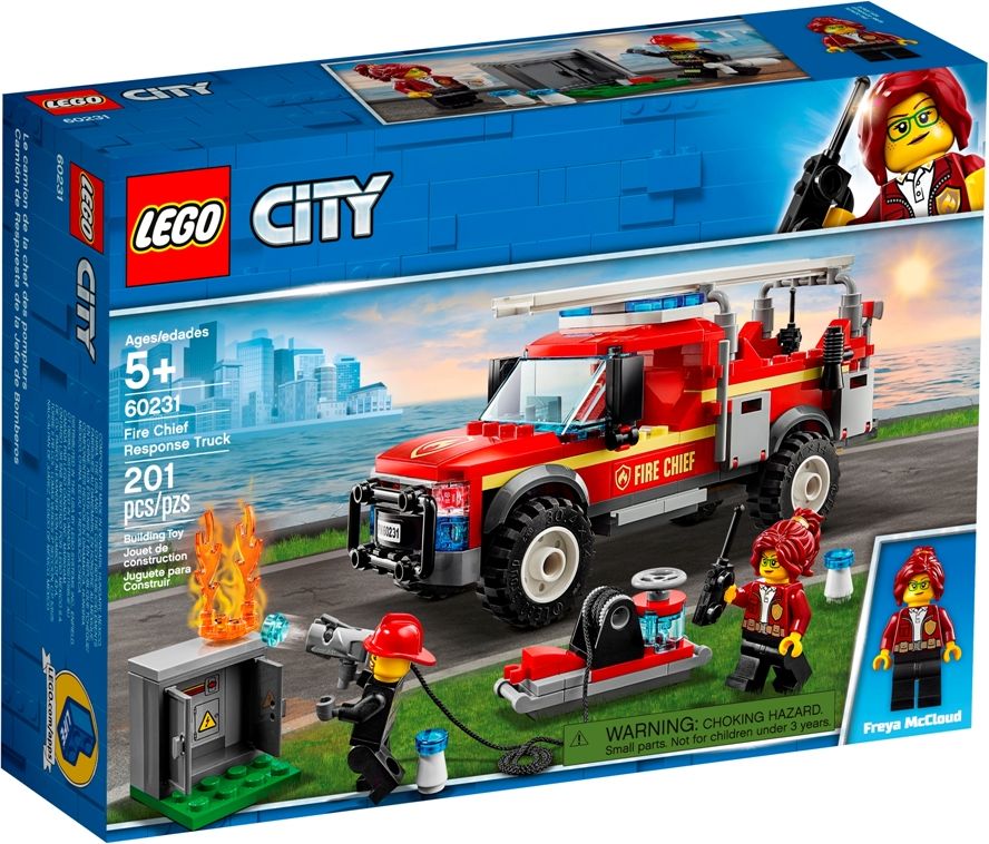 LEGO City 60231 Zásahový vůz velitelky hasičů - obrázek 1