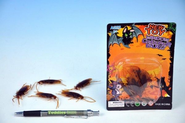 Hmyz 5ks plast na kartě - obrázek 1
