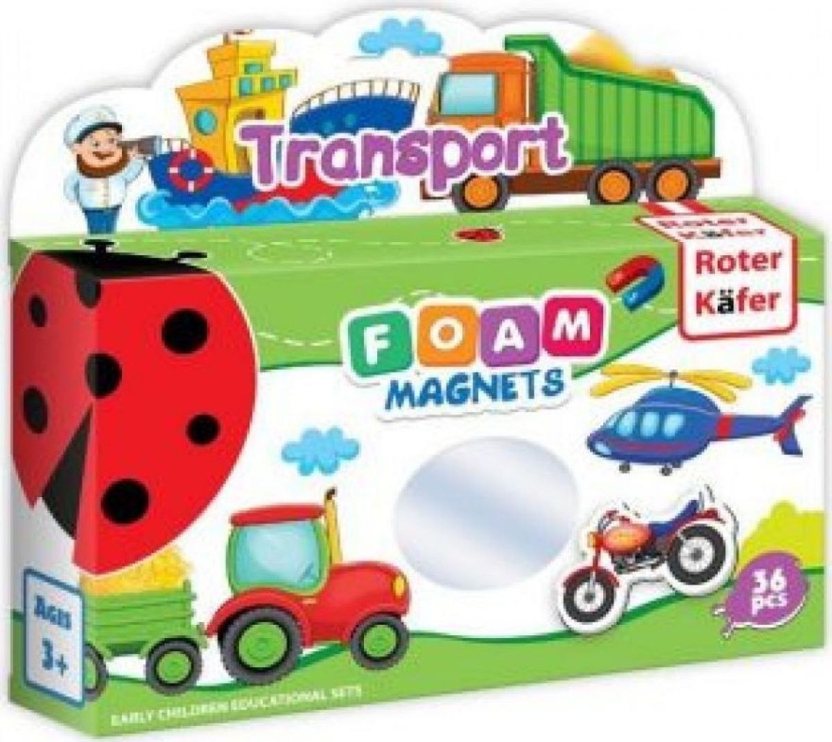 Pěnové magnety Dopravní prostředky - obrázek 1