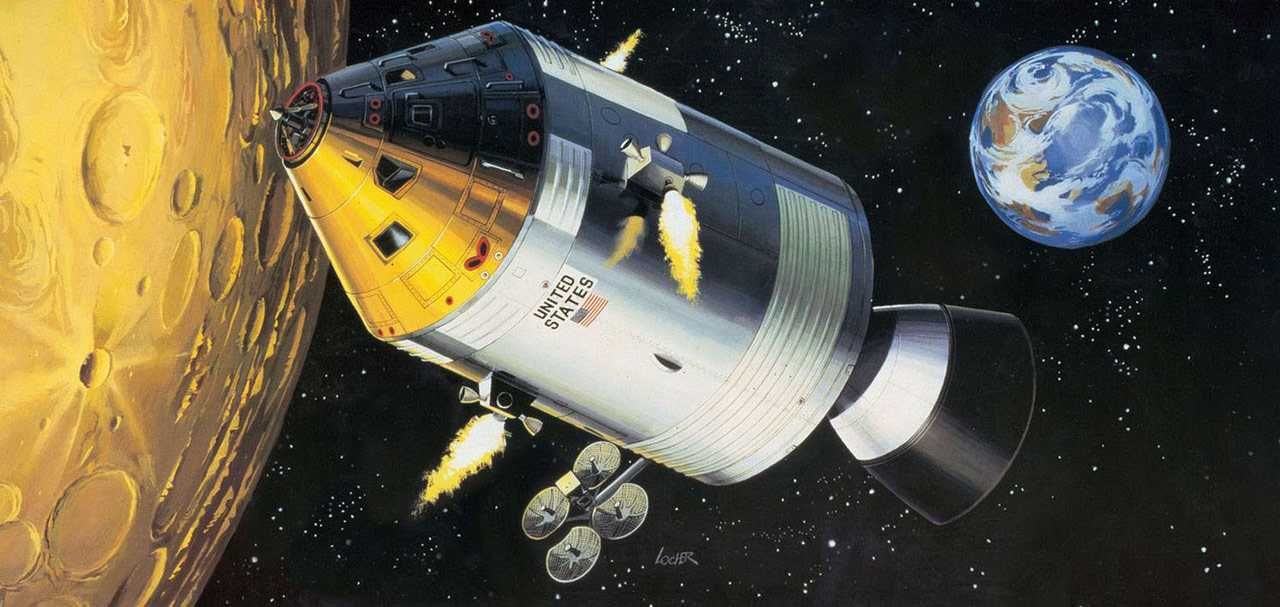 REVELL Gift-Set 03703 - Apollo 11 Spacecraft with Interior (50 Years Moon Landing) (1:32) - obrázek 9