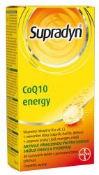 Supradyn CoQ10 Energy 30 šumivých tablet - obrázek 1