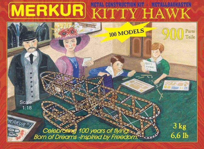 MERKUR - Speciální stavebnice KITTY HAWK - obrázek 1