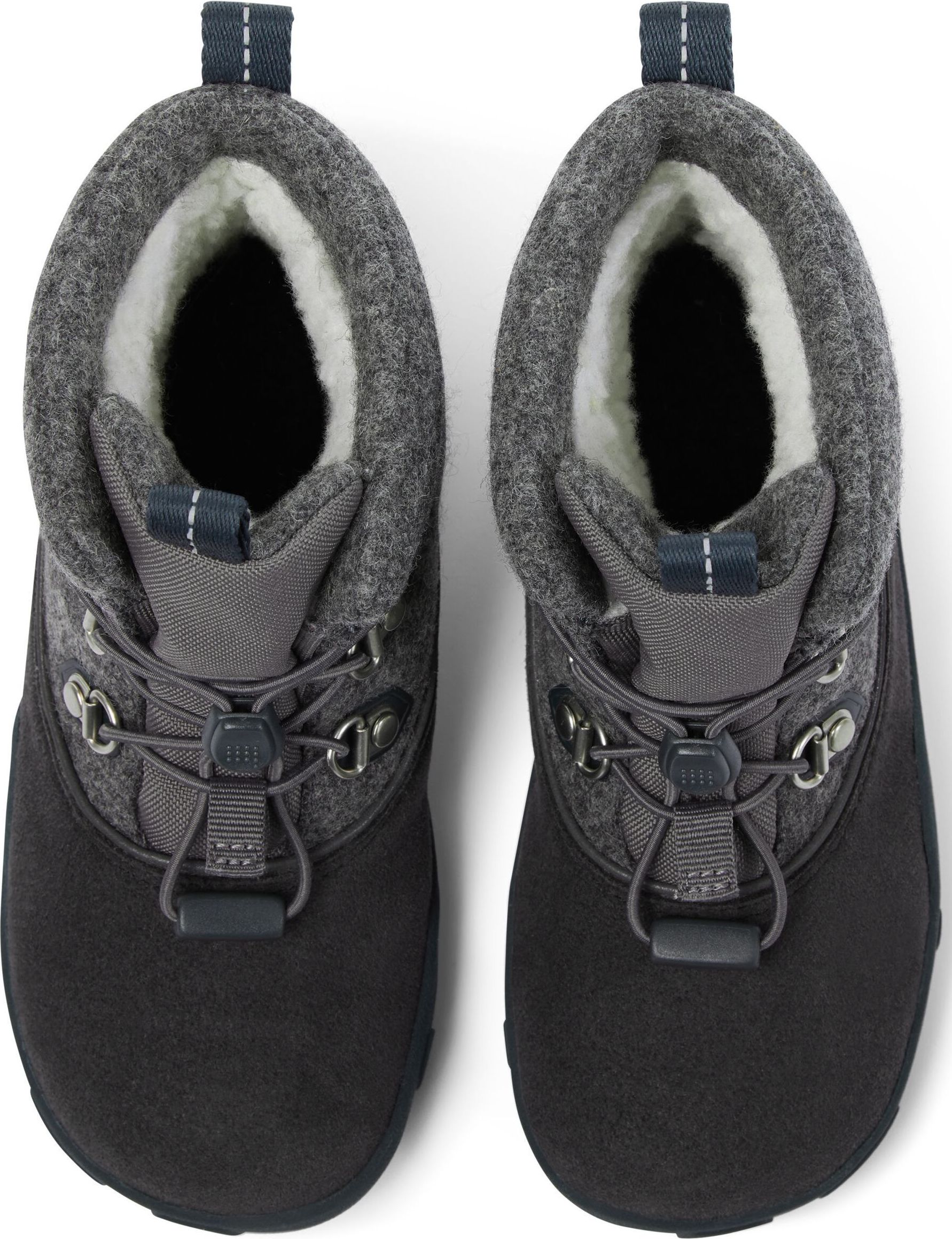 Affenzahn Minimal Midboot Wool Dog - Grey/Black 31 - obrázek 2