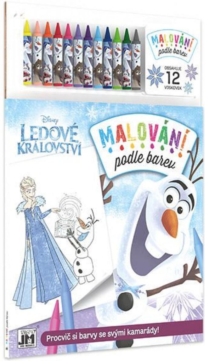 Jiri Models Ledové království Malování dle barev Vánoce Olaf - obrázek 1