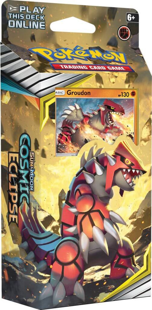 Nintendo Pokémon: Sun and Moon 12: Cosmic Eclipse - Theme Deck Barva: Groudon - obrázek 1
