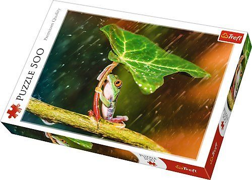 TREFL Puzzle Zelený deštník 500 dílků - obrázek 2