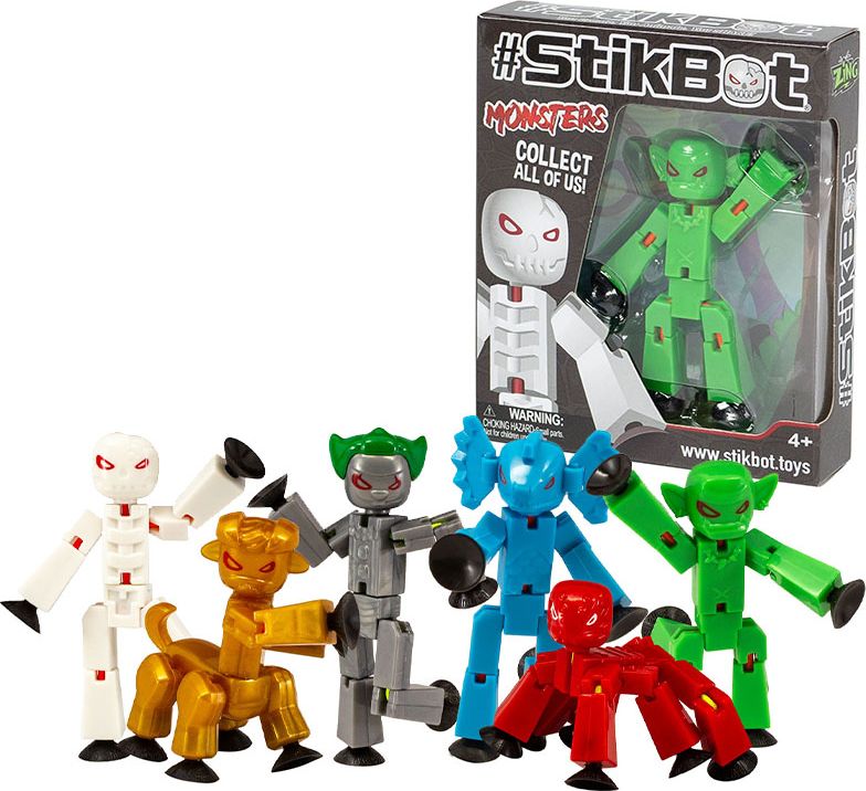 StikBot Monsters - 6 druhů - obrázek 1