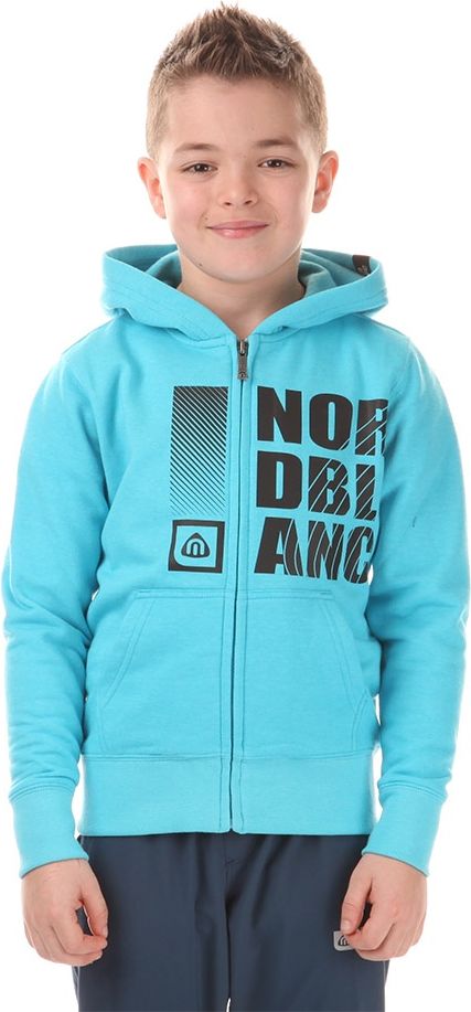 Nordblanc Flat dětská mikina s kapucí NBSKS6301L ledově modrá - obrázek 1