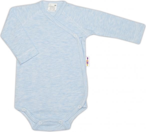 Baby Nellys Kojenecká chlapecká sada body zapínání bokem Baby Nellys ® - 3 ks, vel. 68 68 (4-6m) - obrázek 3