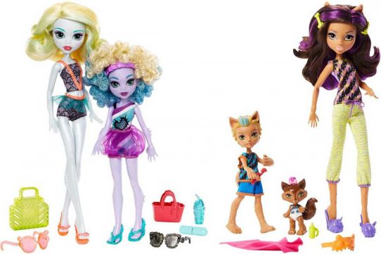 Mattel Monster High sourozenci monsterky 2 ks - obrázek 1