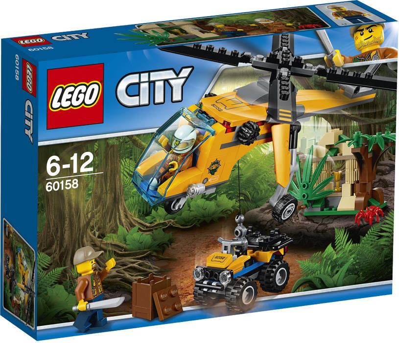 LEGO City LEGO City Jungle Explorers 60158 Nákladní helikoptéra do džungle - obrázek 1
