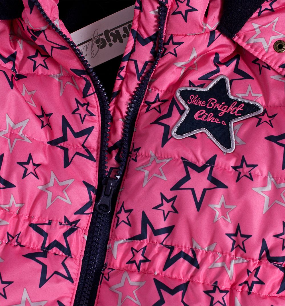 Kojenecká zimní bunda DIRKJE SHINE BRIGHT Velikost: 74 - obrázek 5
