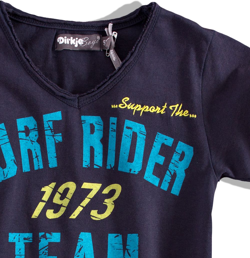 Chlapecké tričko krátký rukáv DIRKJE SURF RIDER tmavě modré Velikost: 92 - obrázek 2