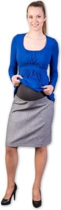 Gregx Těhotenská vlněná sukně Tofa, vel. L - obrázek 1
