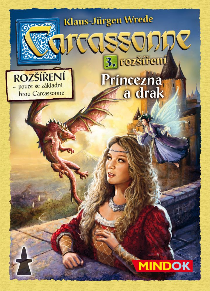 Mindok Carcassonne 2. edice: Princezna a drak - obrázek 1
