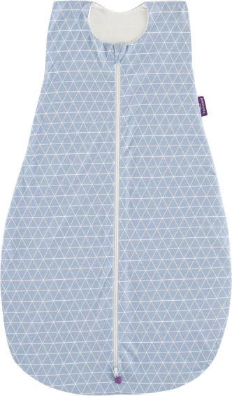 Träumeland Letní spací pytel Liebmich Grafik blau 110 cm - obrázek 1