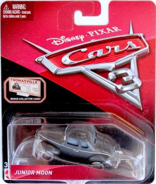 CARS 3 (Auta 3) - Junior Moon + sběratelská karta na stojánku - obrázek 1